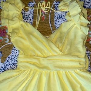 Lucy in the sky yellow dress